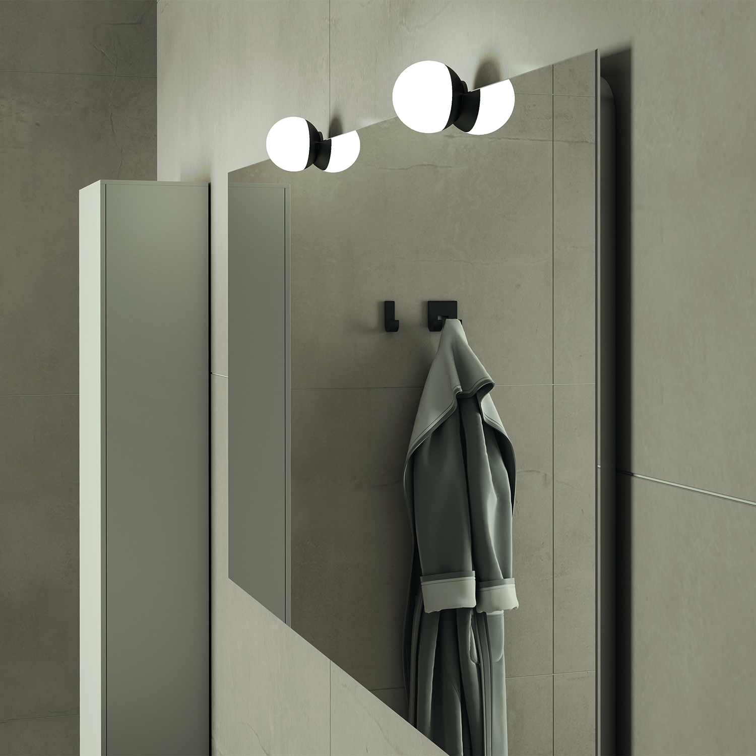 gedy-delos-lampe-led-miroir-noir-mat image 3