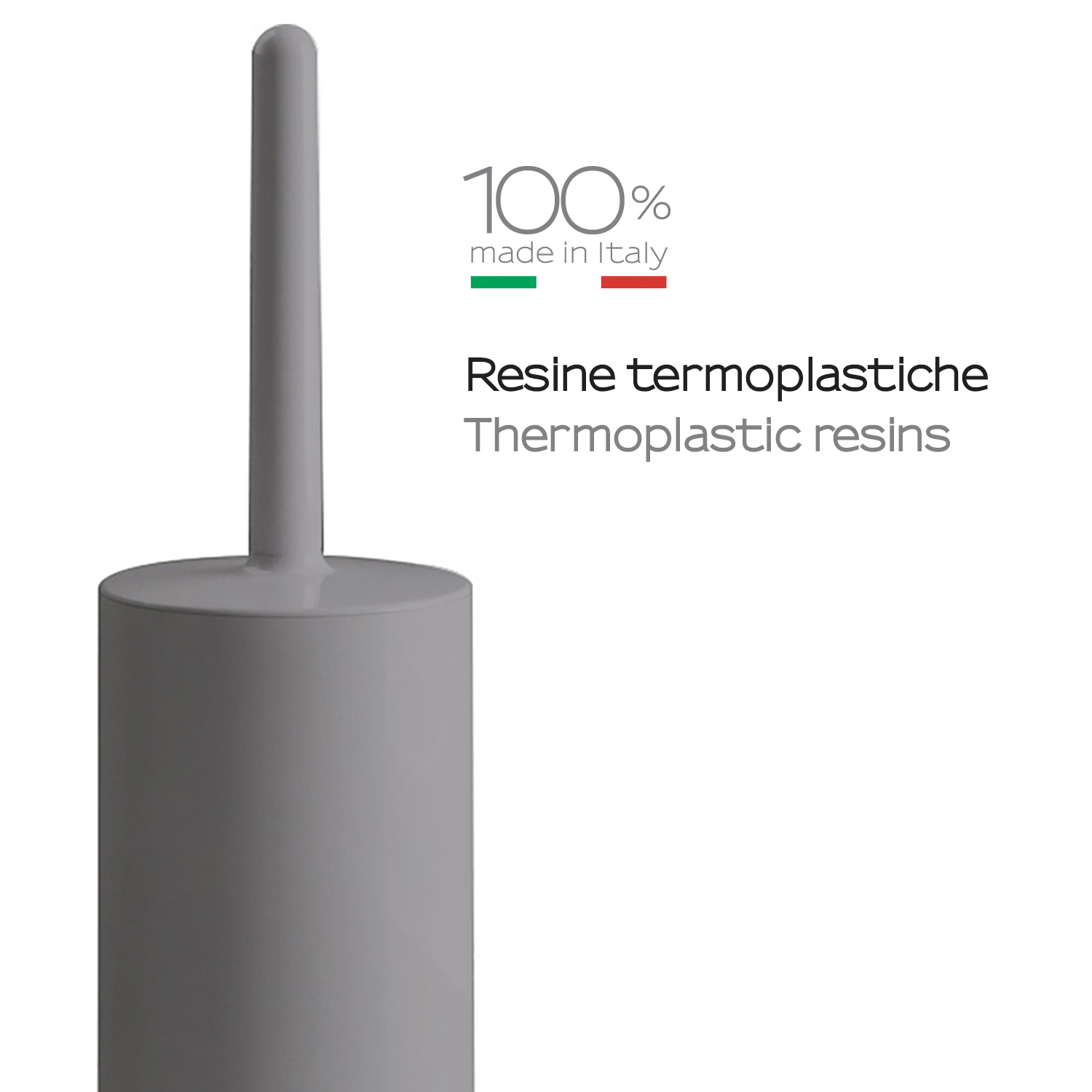 gedy-peter-porte-brosse-wc-gris image 3