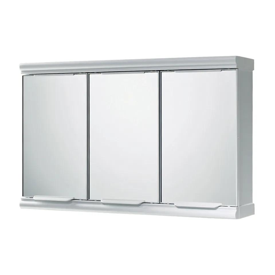 gedy-princess-meuble-miroir-58x38-cm-blanc image 1