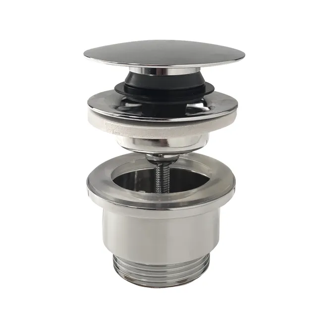 gedy-clic-clac-07-bonde-lavabo-chrome-universelle image 1