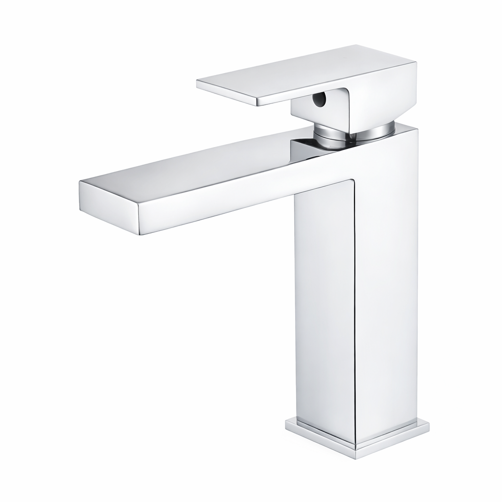 hudor-enip-e-013-mitigeur-lavabo-chrom-laiton-monotrou image 1
