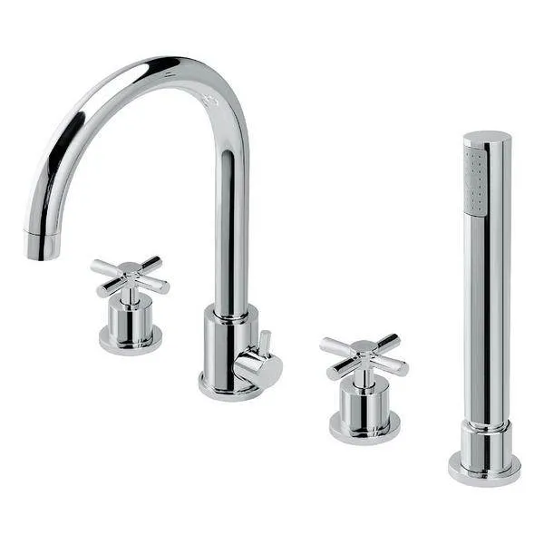 hudor-rymanthe-0088-robinet-baignoire-chrom-bec-haut image 1