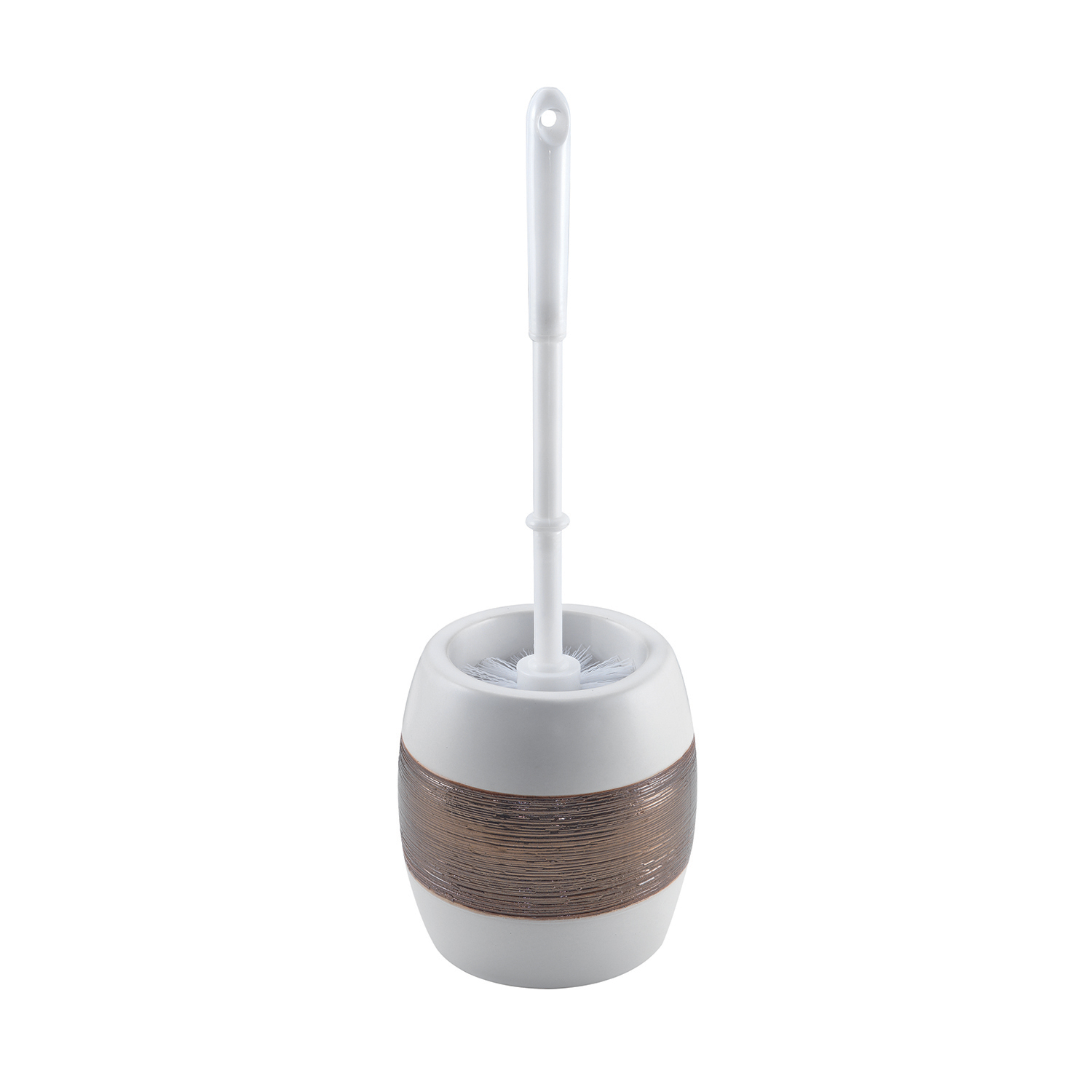gedy-alexia-brosse-wc-poser-blanc-avec-pot image 1