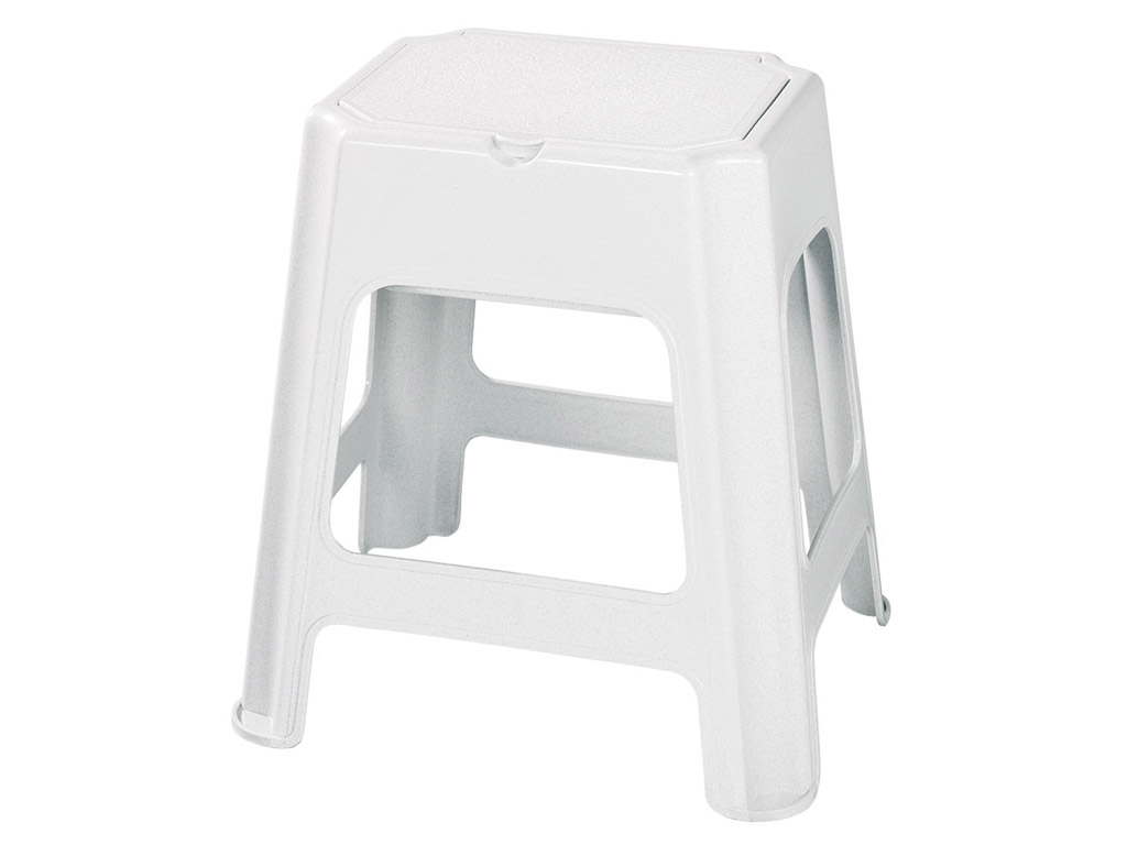 bisk-free-standing-tabouret-salle-de-bain-bois image 1