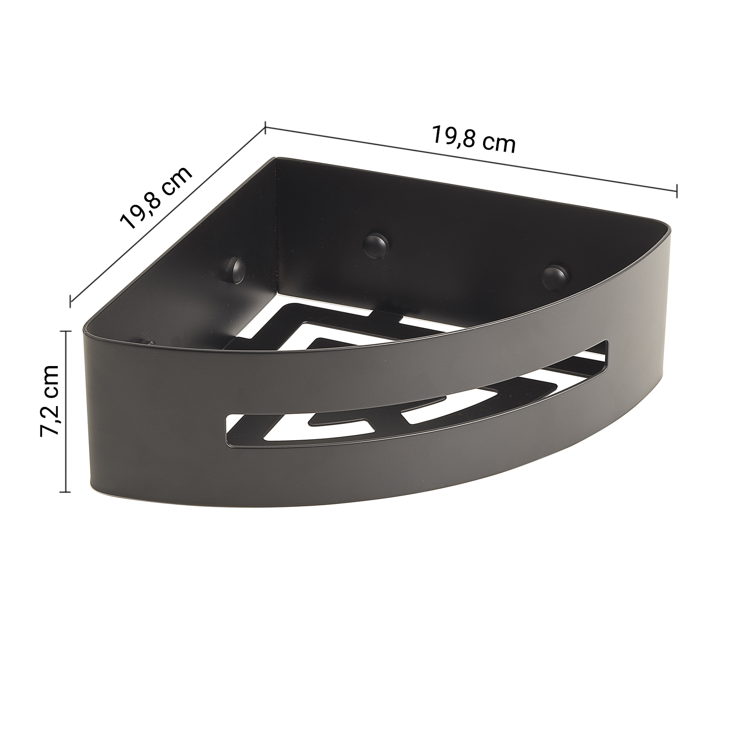 gedy-poseidon-panier-douche-angle-noir-mat image 2