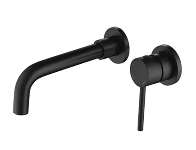 hudor-c-phise-022b-robinet-lavabo-mural-noir-mat image 1