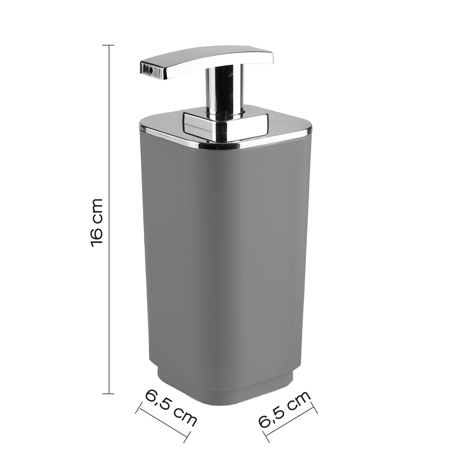 gedy-seventy-distributeur-de-savon-gris image 2