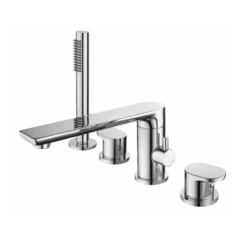hudor-rymanthe-robinet-baignoire-chrom-douchette-laiton image 2