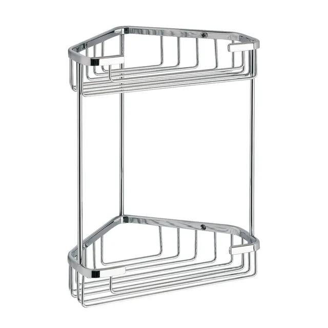 gedy-augustus-porte-objets-douche-angle-chrome image 1