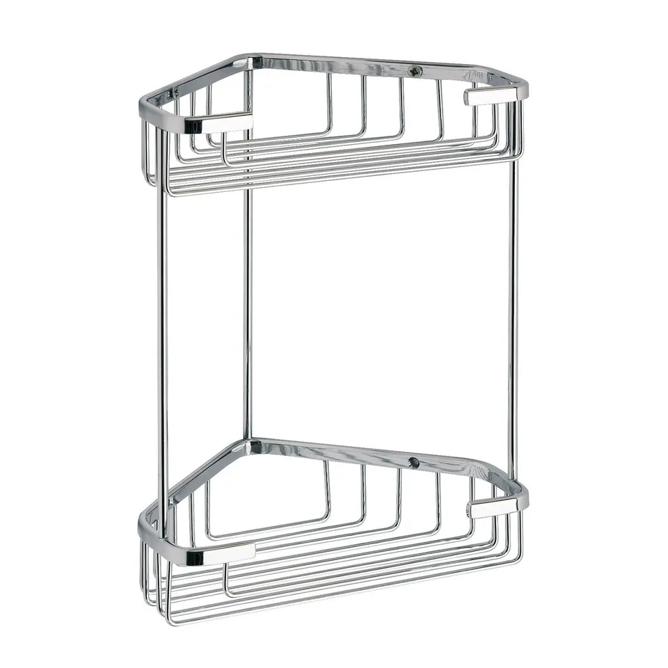 gedy-augustus-porte-objets-douche-angle-chrome image 1