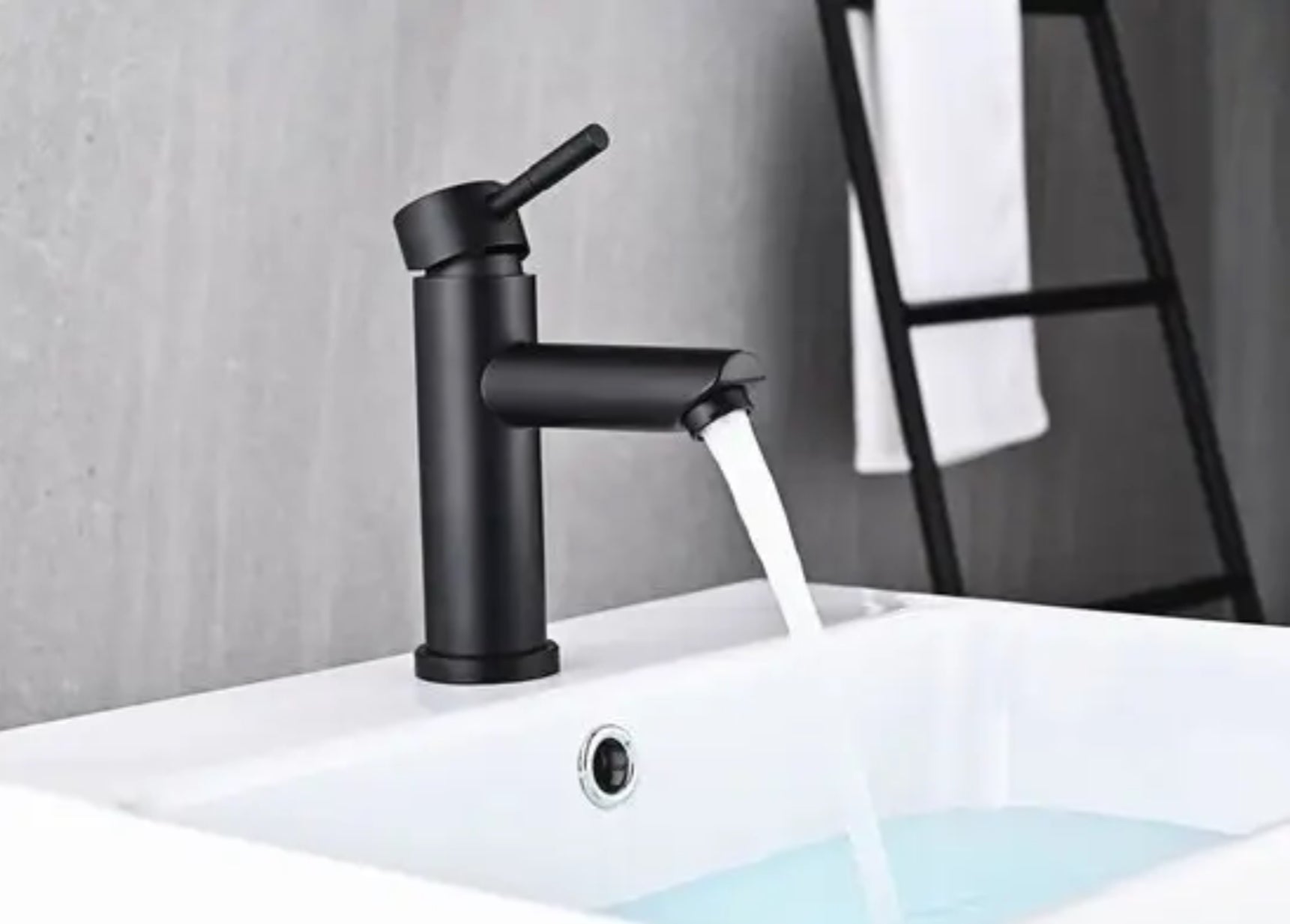 hudor-c-phise-mitigeur-lavabo-noir-mat-laiton-cold-start image 2