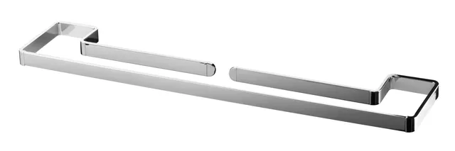 bisk-natura-double-barre-porte-serviettes-560-mm-fixe image 1