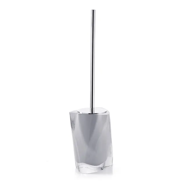 gedy-twist-porte-brosse-wc-argent-poser image 1