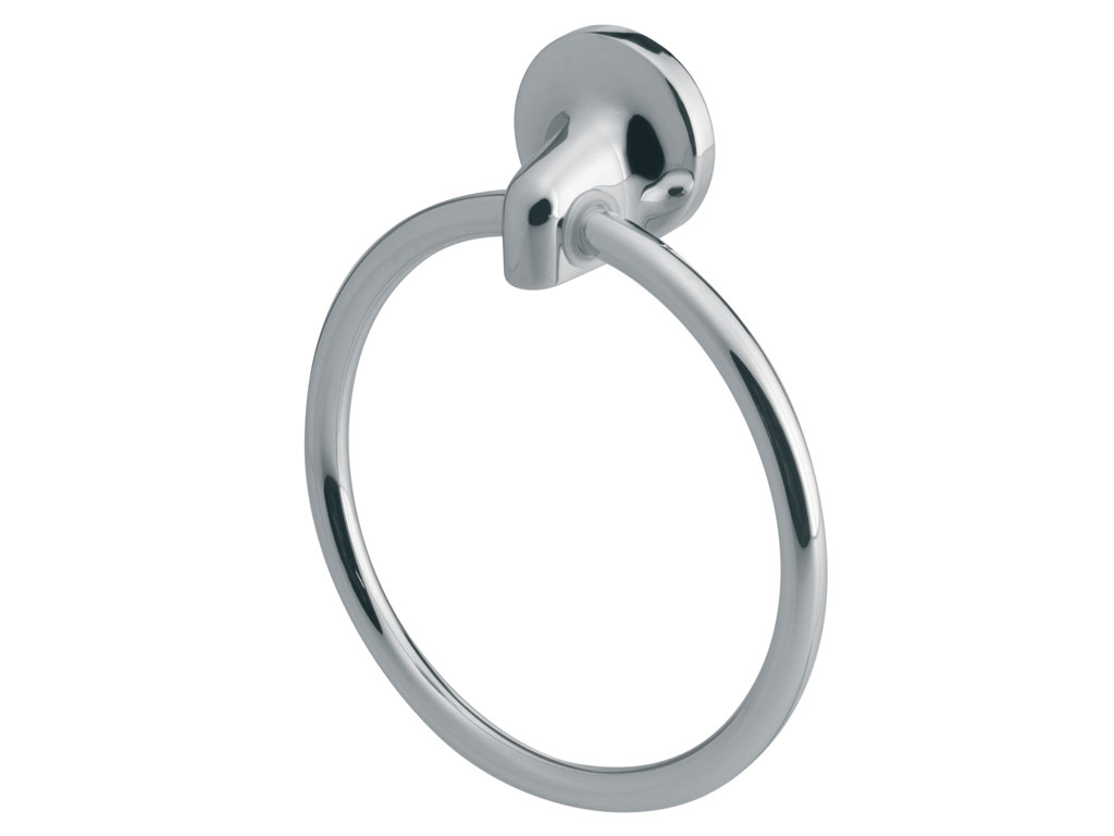 bisk-ontario-anneau-porte-serviettes-chrome image 1