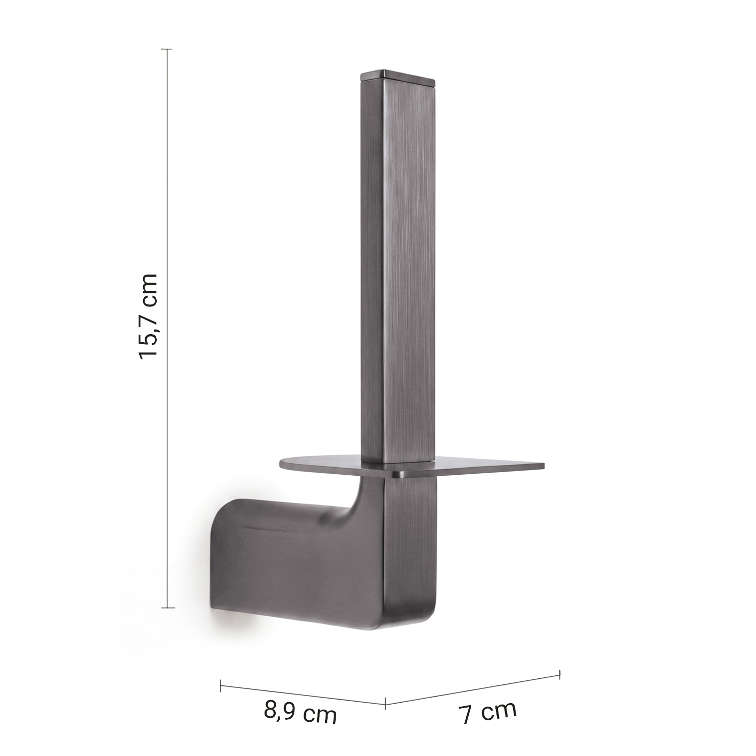 gedy-pirenei-porte-rouleau-r-serve-gun-metal-pvd image 4