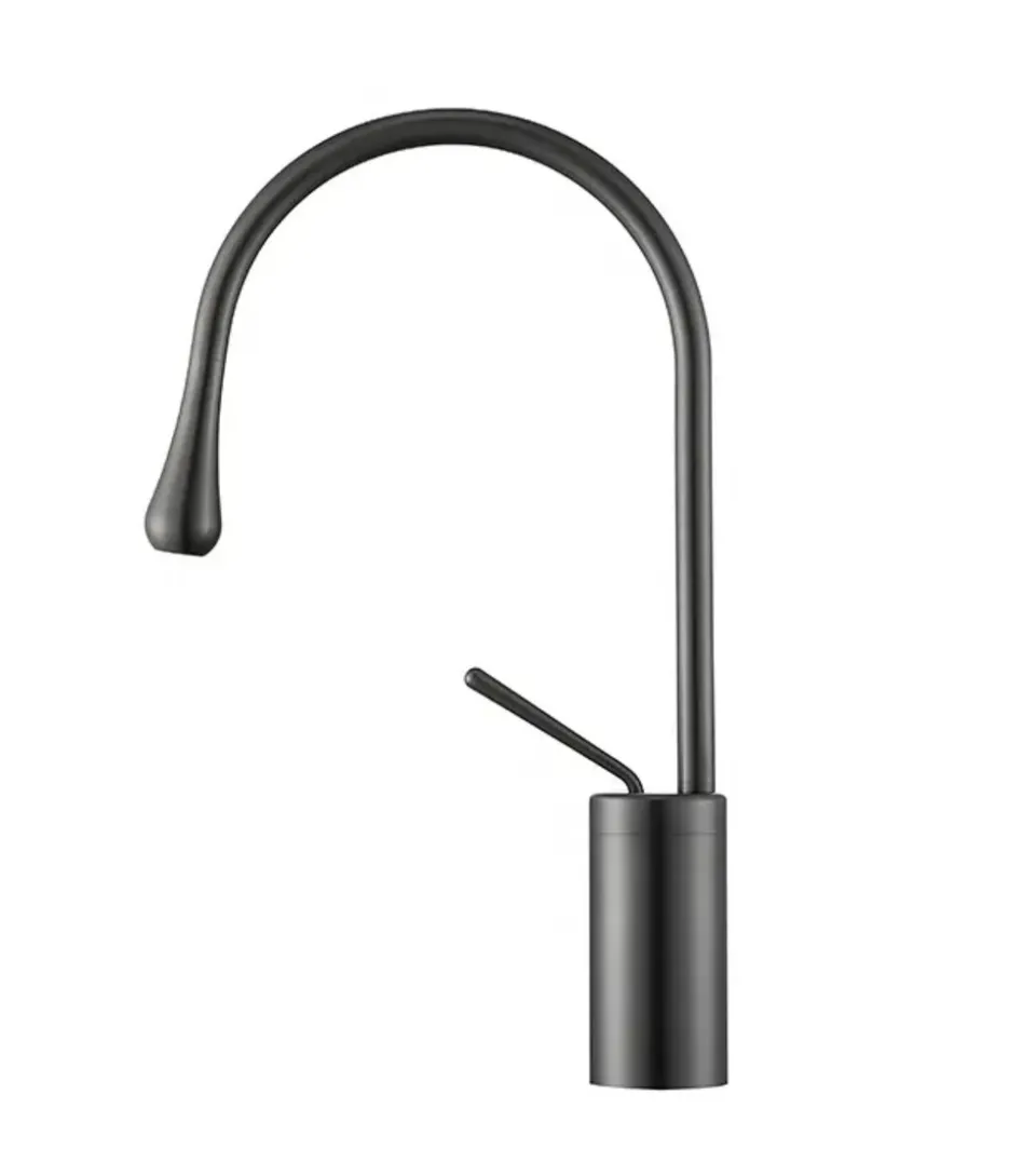 hudor-c-phise-201-robinet-lavabo-sur-lev-noir-mat image 1