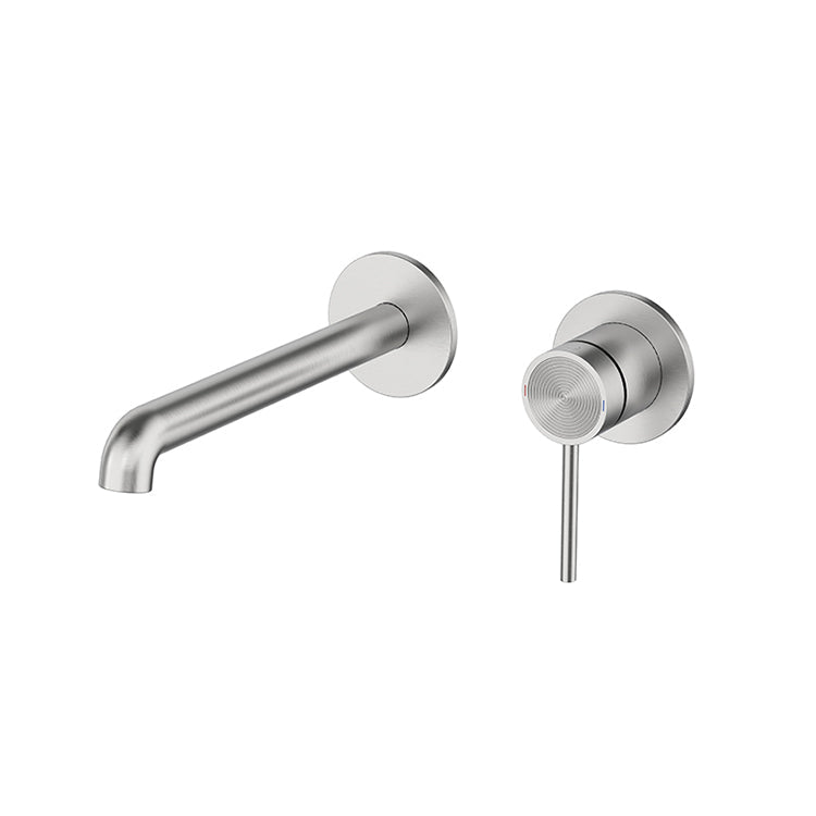 hudor-essential-robinet-lavabo-mural-nickel-bross image 1