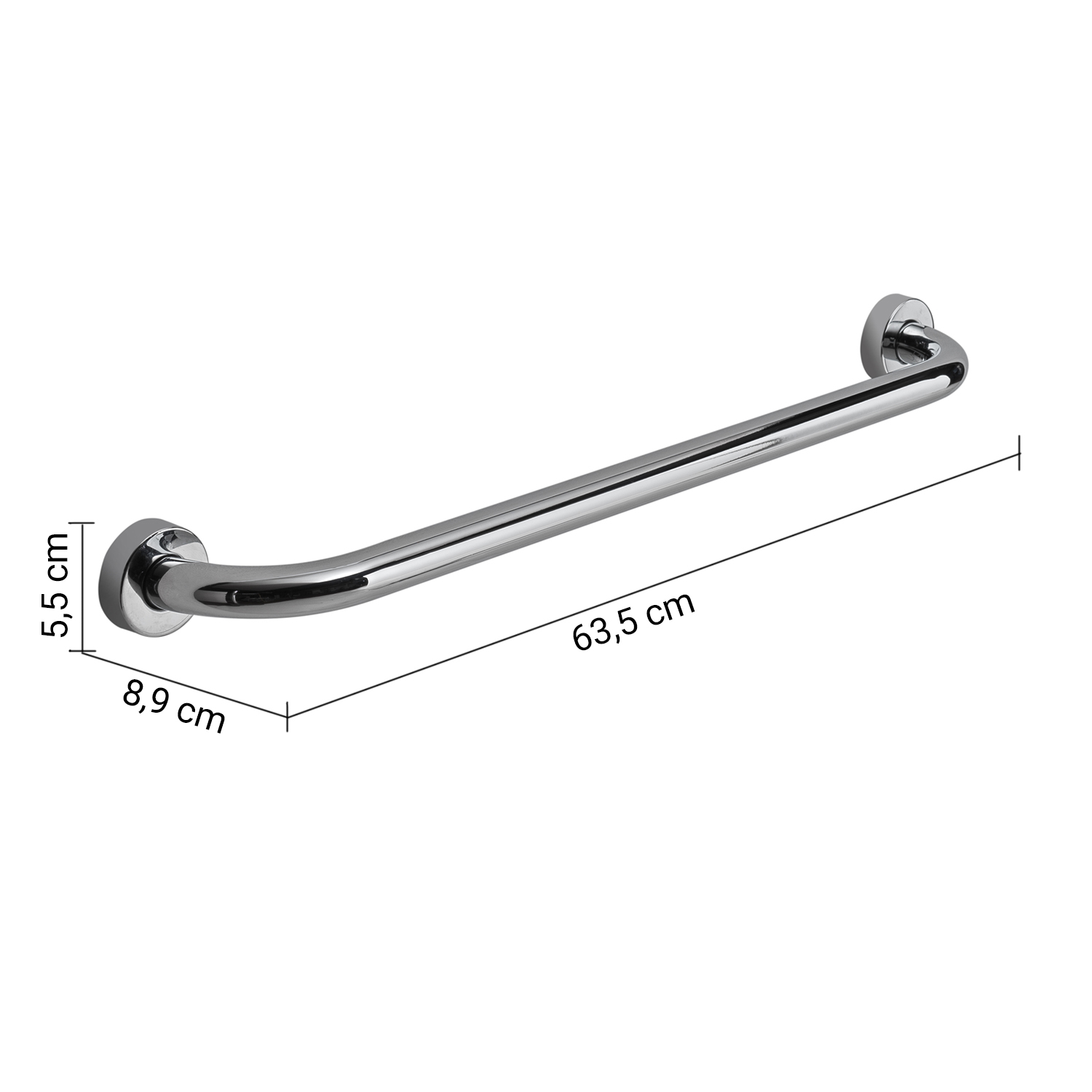 gedy-up-barre-d-appui-60-cm-chrome image 2