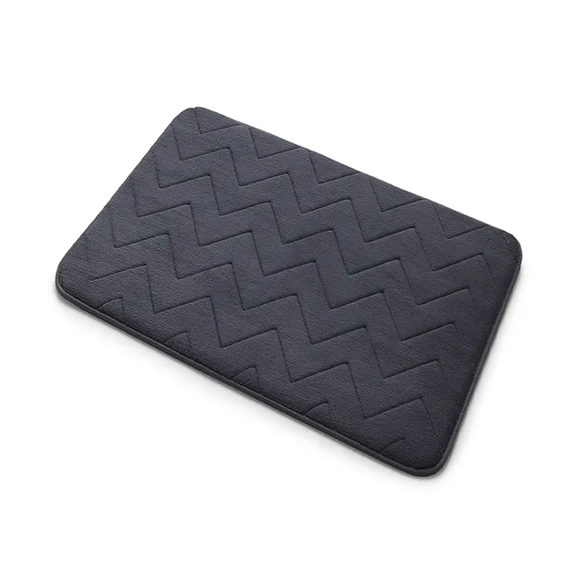 gedy-mousse-tapis-de-bain-m-moire-40x60-vert image 1
