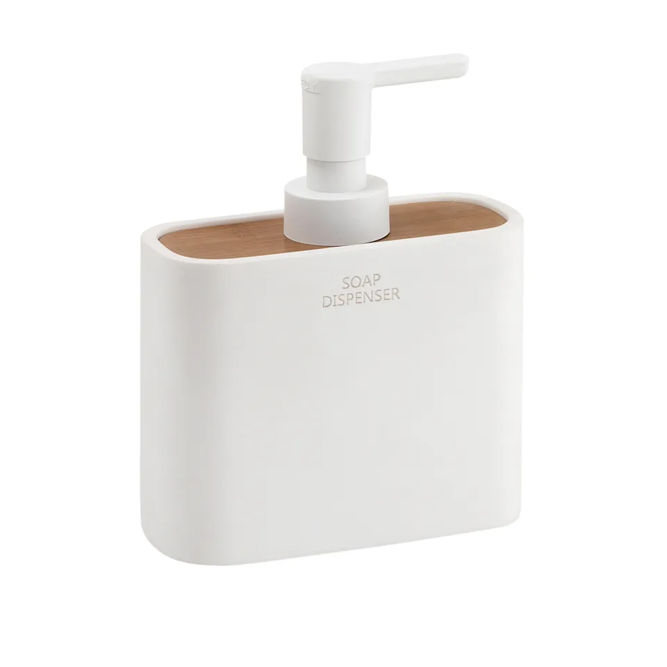 gedy-ninfea-distributeur-savon-blanc-mat-bamboom image 1