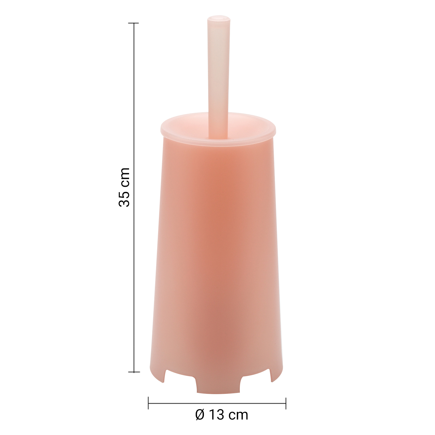 gedy-oscar-porte-brosse-wc-rose image 2