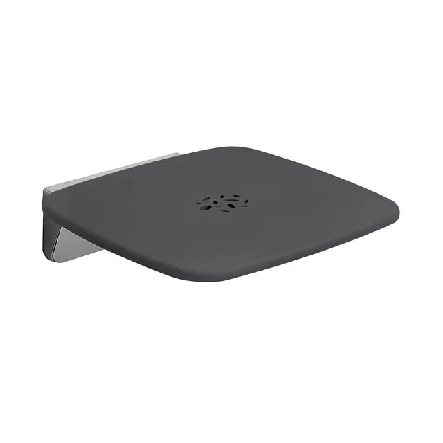 gedy-prima-classe-si-ge-douche-rabattable-anthracite image 1