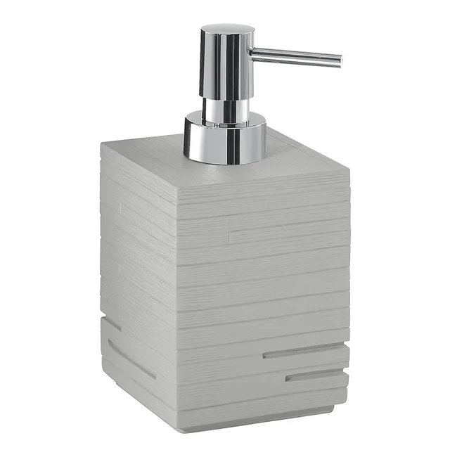 gedy-quadrotto-distributeur-de-savon-gris-poser image 1