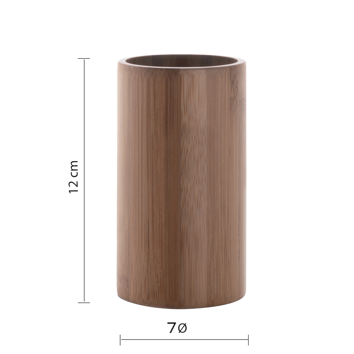 gedy-bamboom-altea-porte-brosse-dents-naturel-bambou image 2