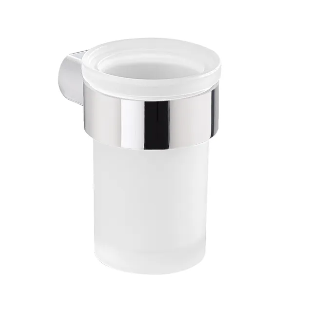 gedy-pirenei-gobelet-porte-brosse-chrom-poser image 1