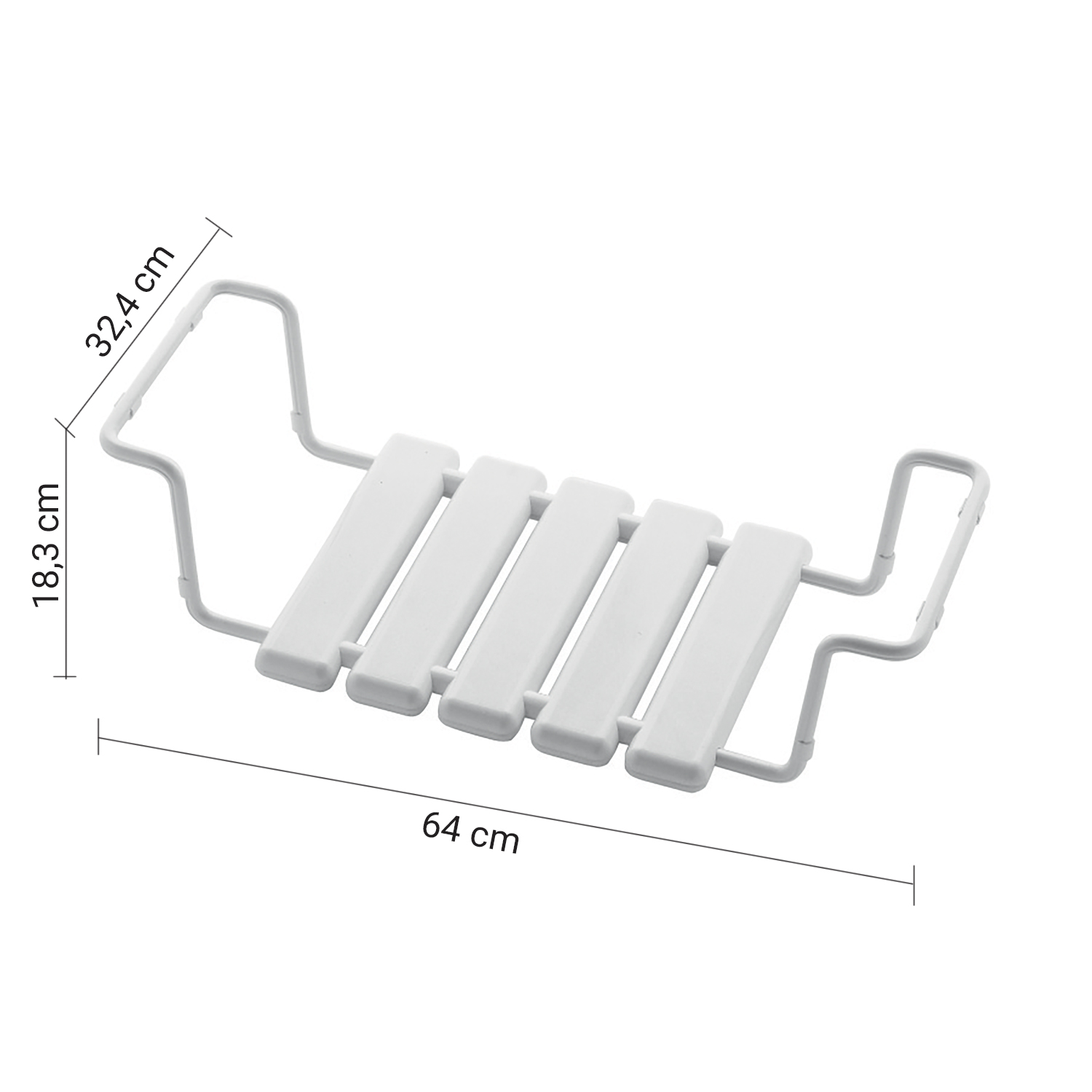 gedy-sicura-si-ge-de-baignoire-extensible-blanc image 2