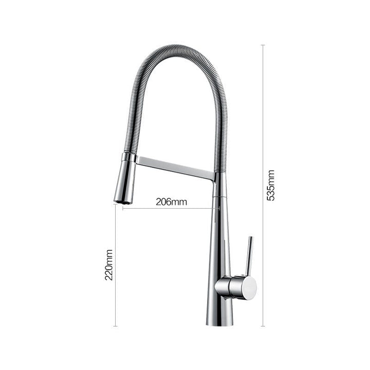 hudor-erymanthe-401-mitigeur-cuisine-chrom-douchette image 5