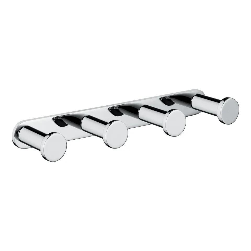 gedy-canarie-crochet-4-t-tes-chrome-salle-de-bain image 1