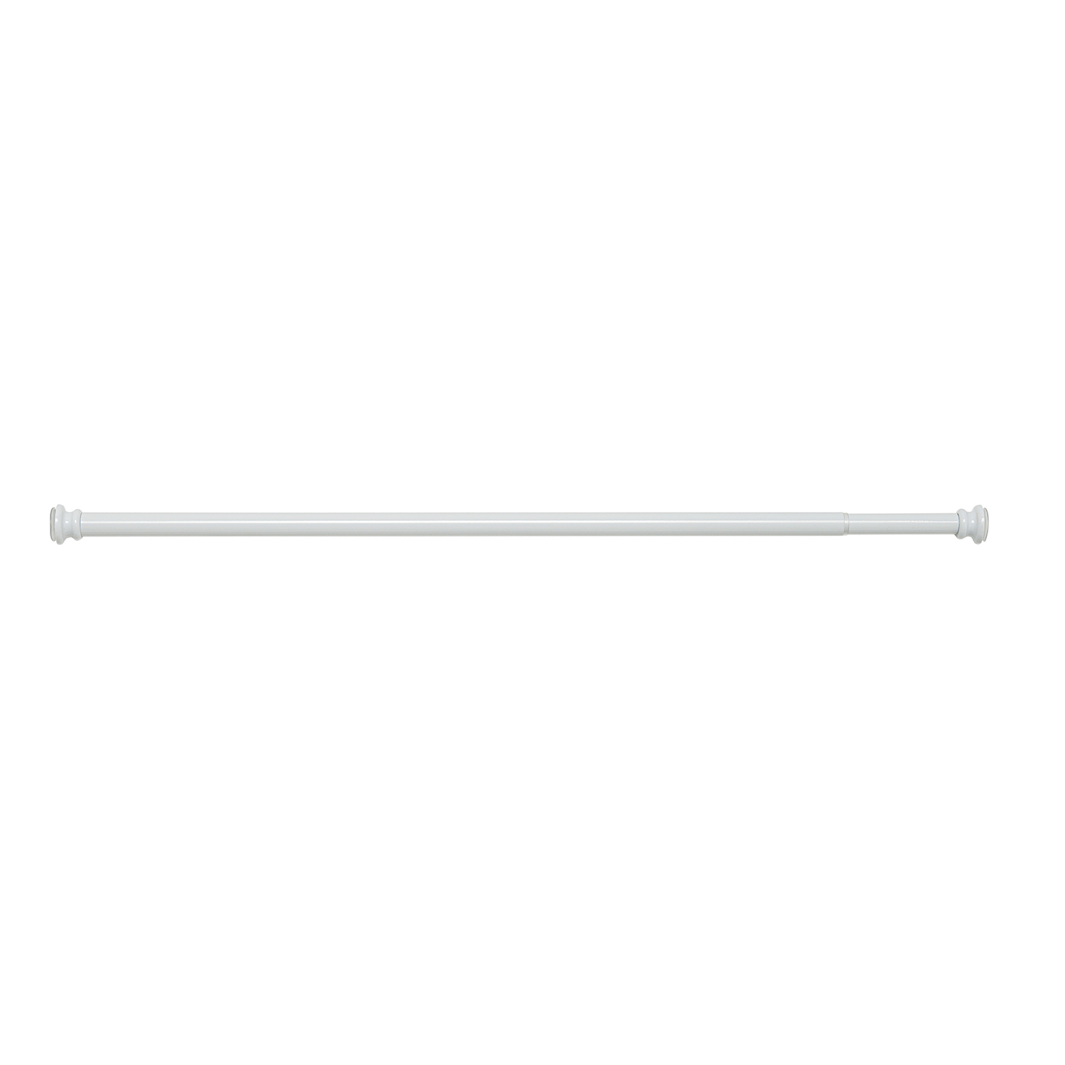 gedy-barre-extensible-rideau-de-douche-blanc image 1