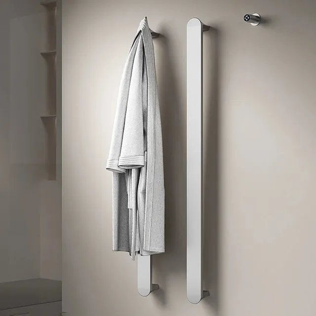hudor-s-che-serviettes-radiateur-lectrique-mural-noir-157-cm image 1