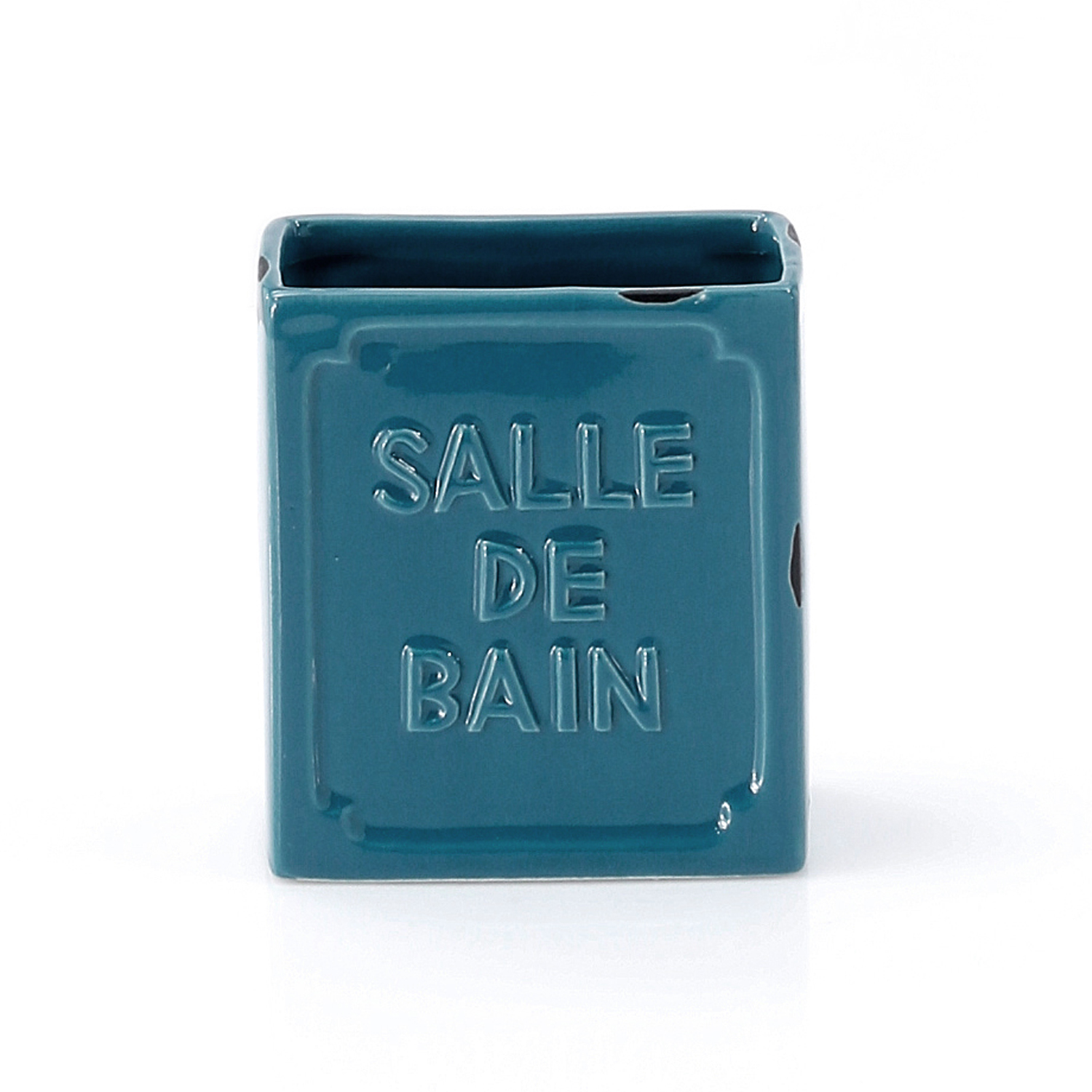 gedy-vivienne-porte-brosse-dents-gobelet-bleu-poser image 1