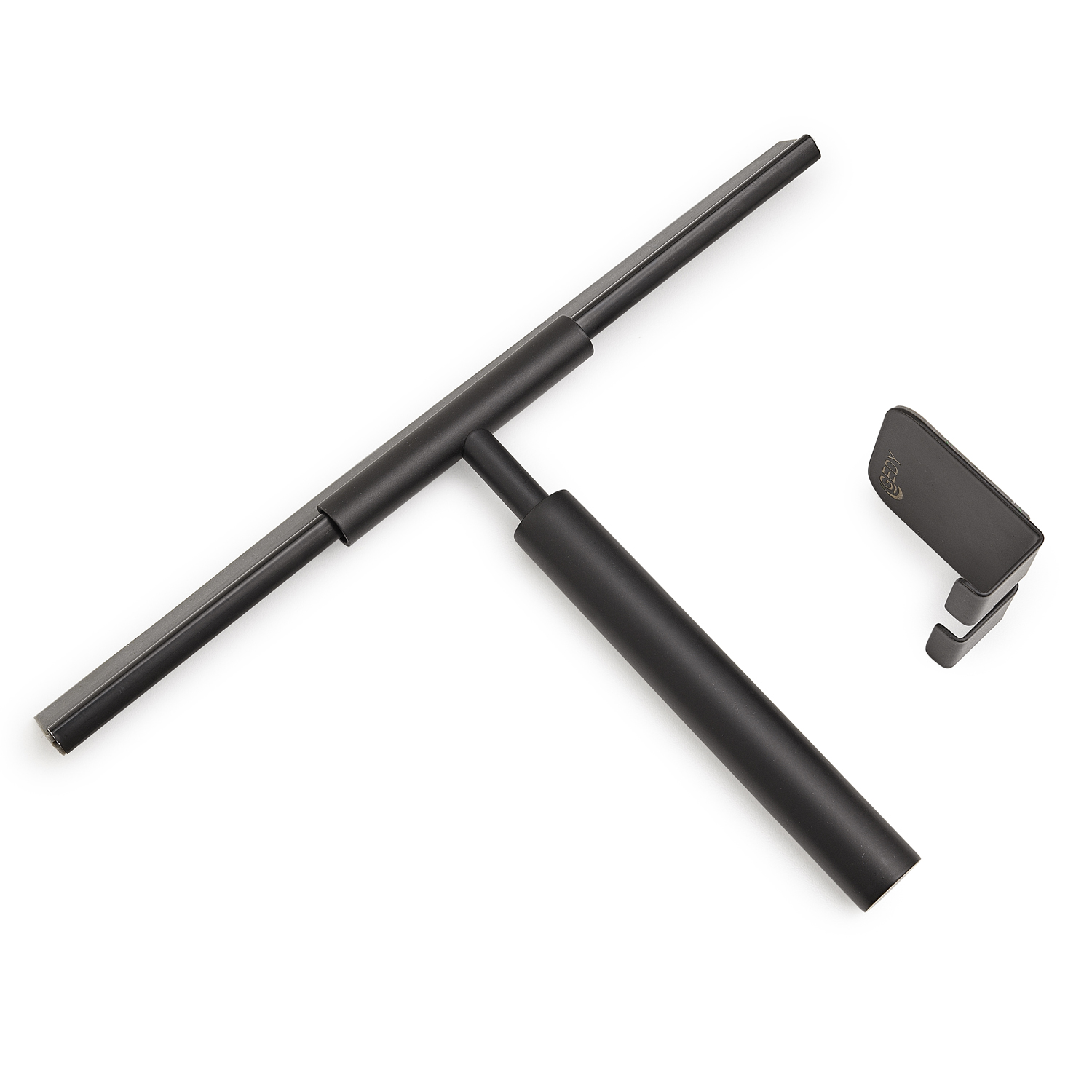 gedy-thor-set-douche-raclette-noir-mat image 1