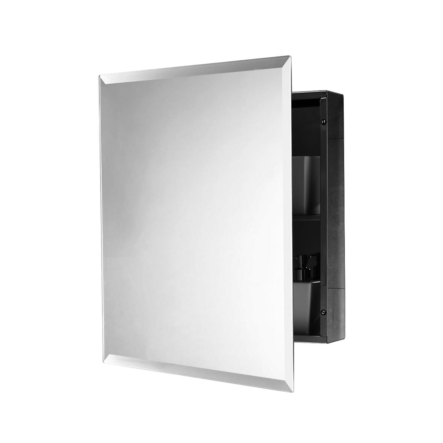 gedy-banjo-armoire-miroir-51x60-cm-poli image 1