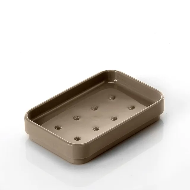 gedy-seventy-porte-savon-gris-tourterelle-poser image 1