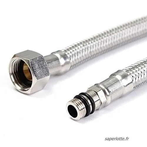 hudor-003-paire-flexibles-chrom-pi-ce-d-tach-e image 1