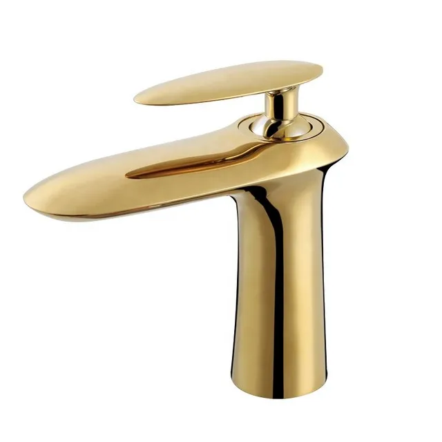 hudor-scamandre-304-robinet-lavabo-dor-bross-inox image 1