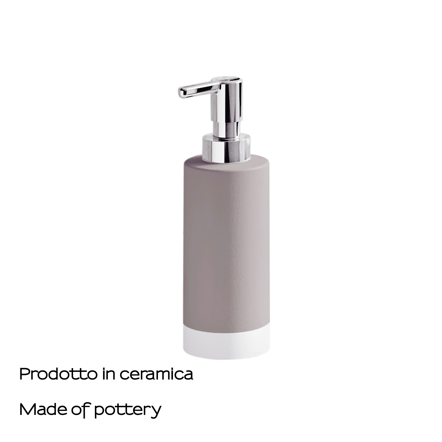 gedy-new-mizar-distributeur-savon-gris-tourterelle image 4