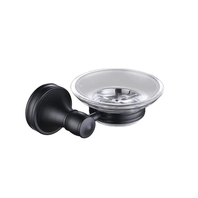 hudor-c-phise-001-porte-savon-noir-mat-laiton image 1