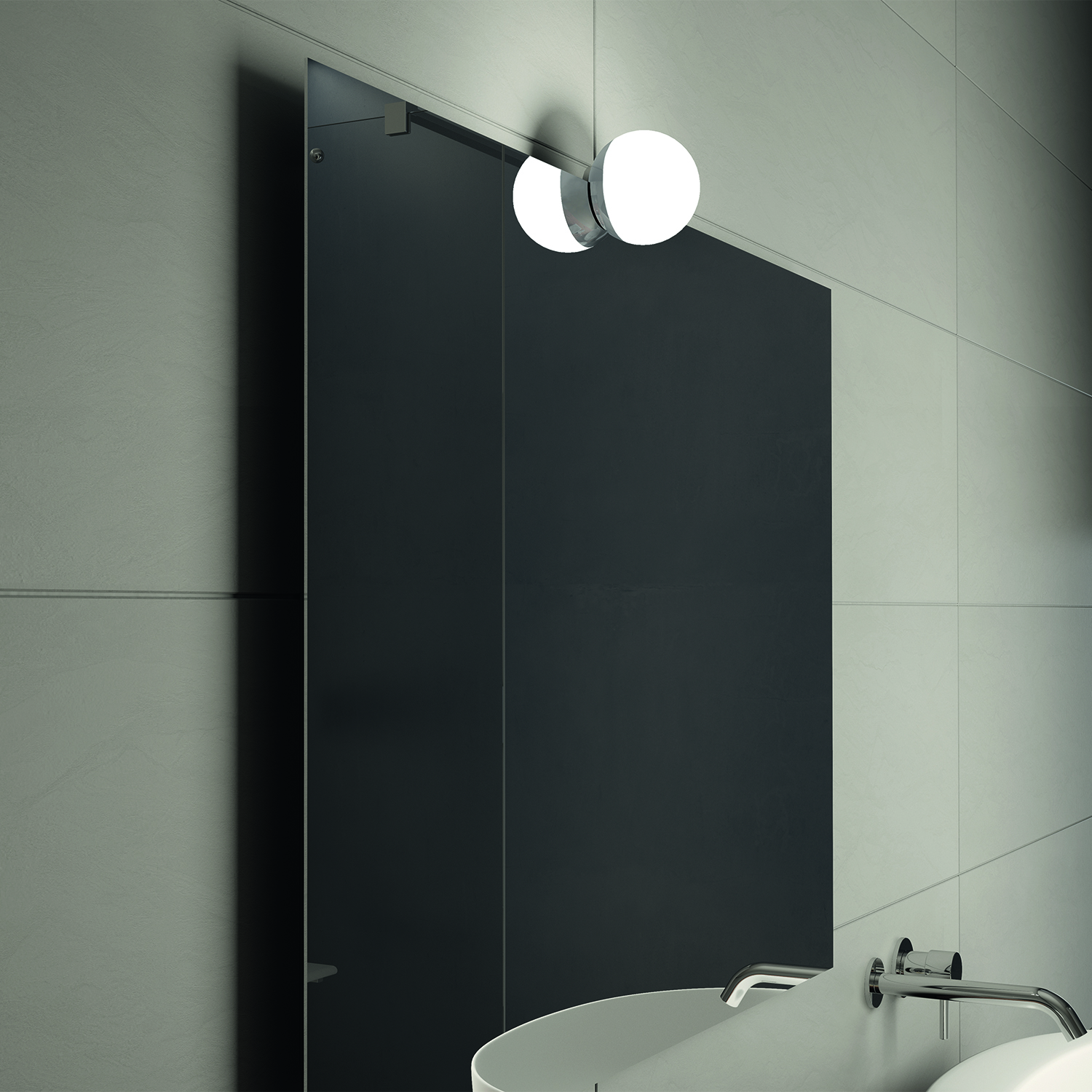 gedy-delos-lampe-led-miroir-chrome image 3
