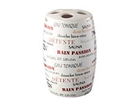 bisk-words-gobelet-brosse-dents-c-ramique-blanc image 1