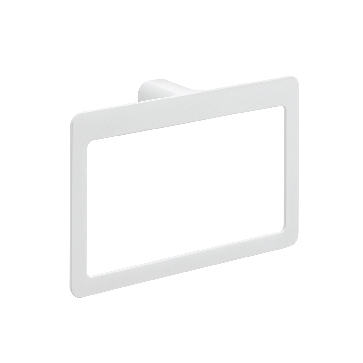 gedy-pirenei-anneau-porte-serviette-blanc-mat image 1
