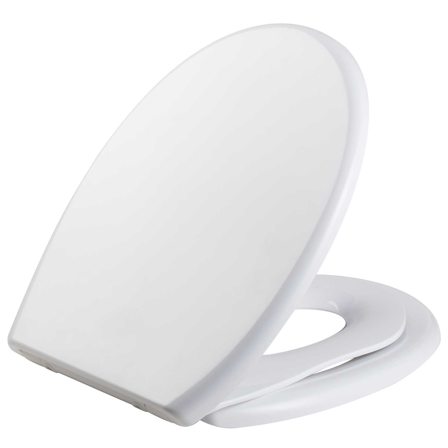 bisk-abattant-wc-blanc-standard image 1