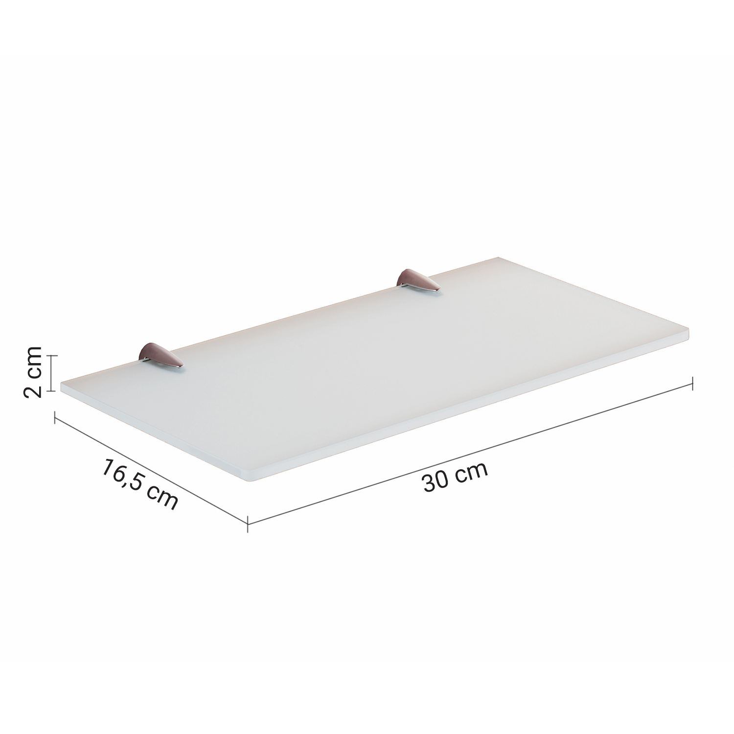gedy-artemis-tag-re-murale-transparente-30-cm image 2