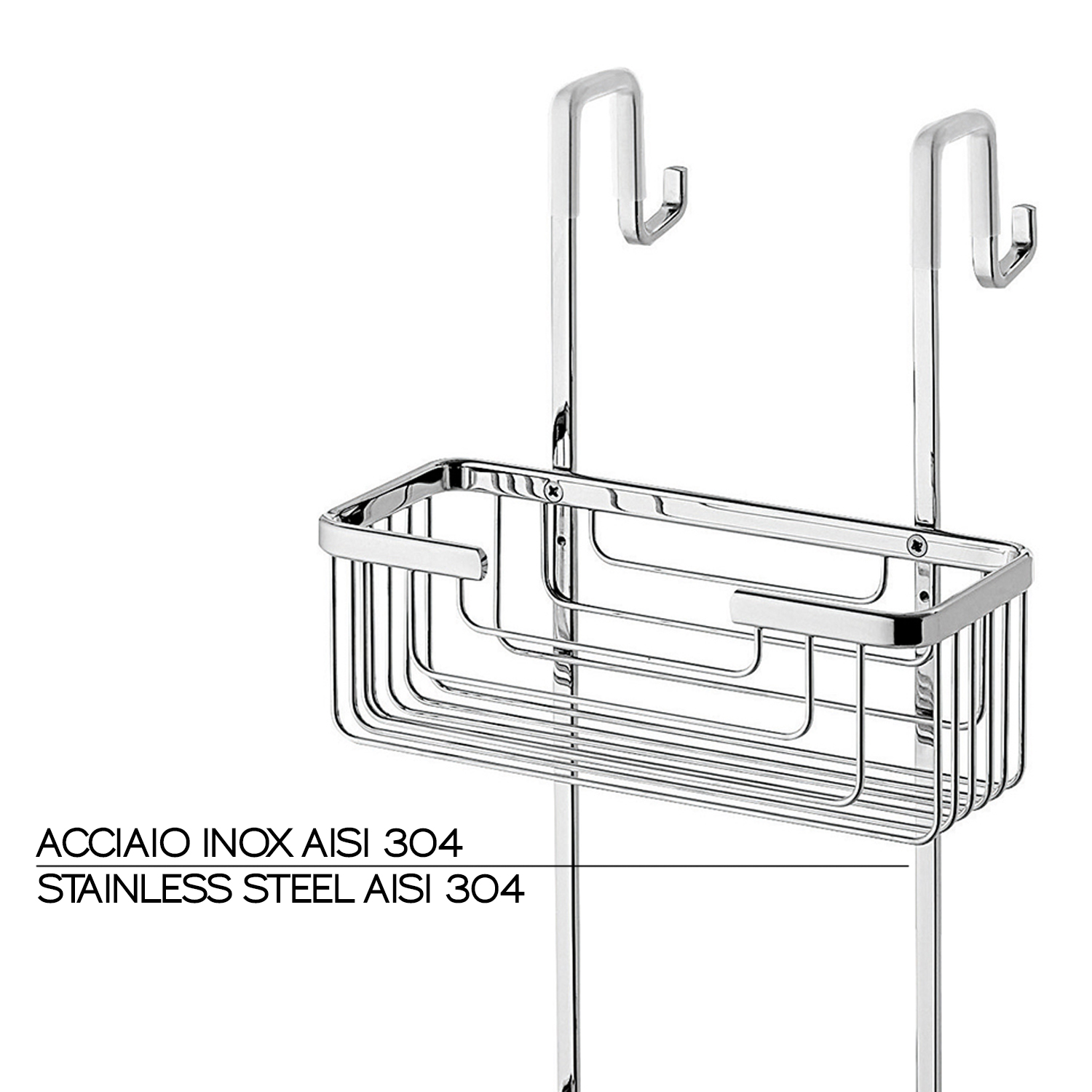 gedy-apollo-porte-objet-douche-suspendre-chrome image 3