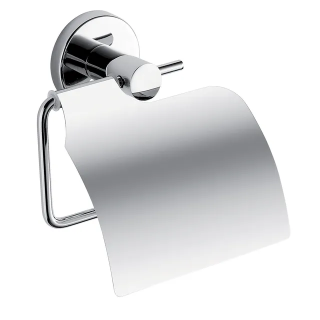 gedy-felce-plus-porte-rouleau-chrome-avec-couvercle image 1