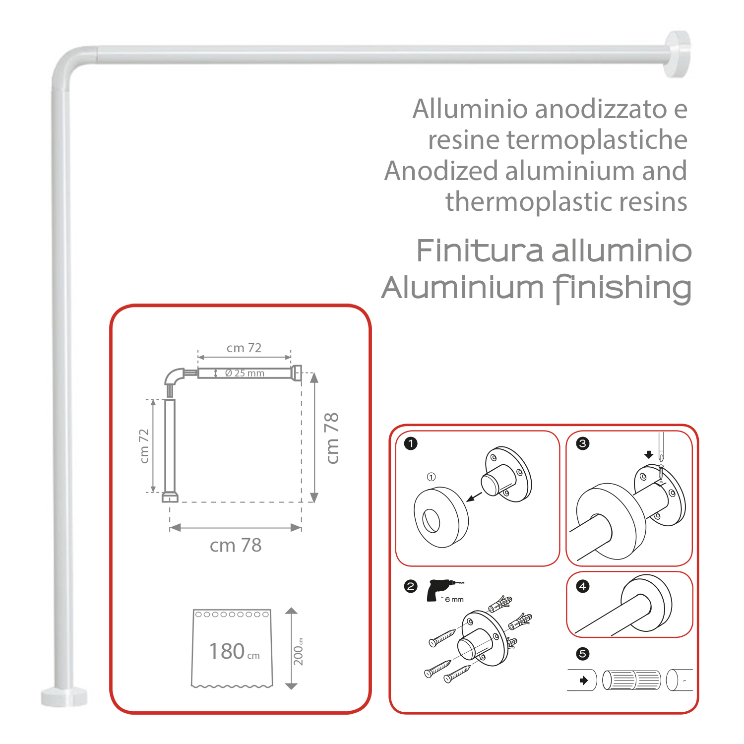 gedy-barre-angulaire-douche-aluminium-anodis image 4
